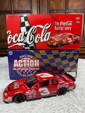 Vintage Dale Earnhardt Coca-Cola 1998 Monte Carlo 1:24 Scale Stock Car